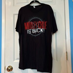 Motley Crue is back stadium tour 2020 size large L tee short sleeve NWOT